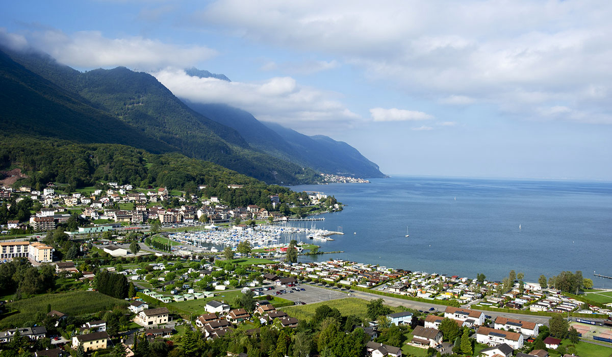 Camping Rive Bleue Región del Lemán - Le Bouveret visuel 1/3 Camping Rive Bleue Región del Lemán - Le Bouveret visuel 1/3