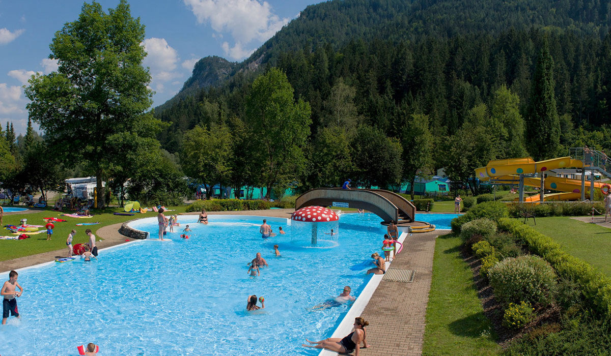 Camping am Waldbad Carintia - Dellach im Drautal visuel 1/3