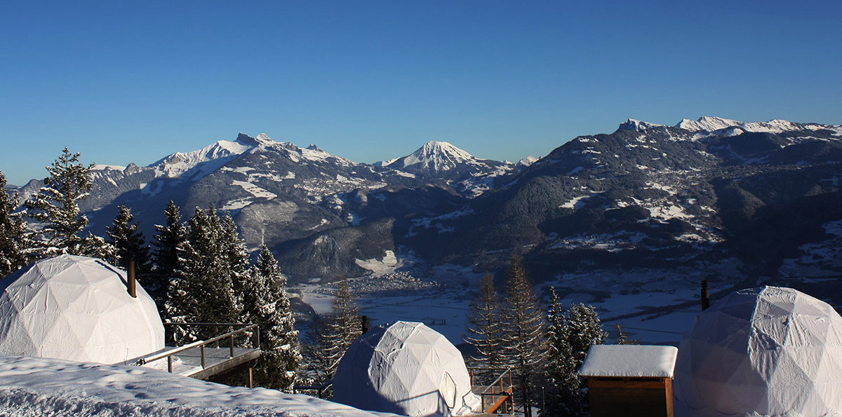 Domaine Whitepod Región del Lemán - Monthey visuel 1/7 Domaine Whitepod Región del Lemán - Monthey visuel 1/7