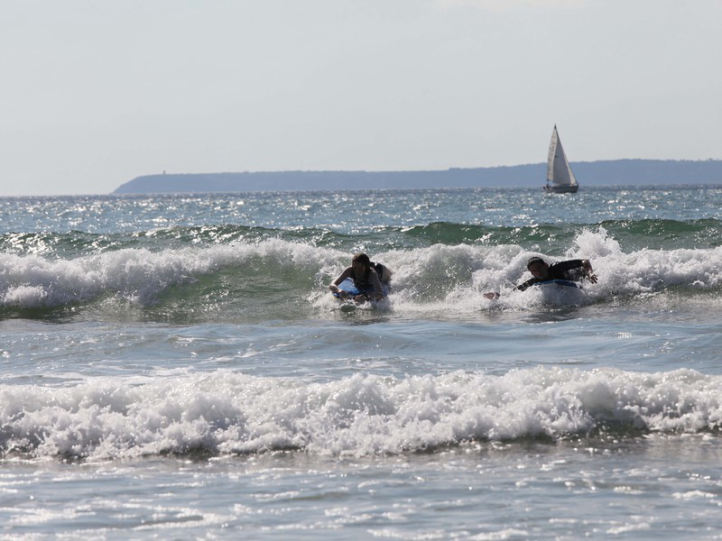 La Plage de Pors Ar Vag Bretaña - Plomodiern visuel 13/14