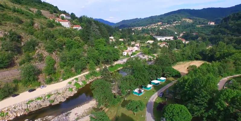 Camping du Cheylard sur Eyrieux Ródano-Alpes - Le Cheylard visuel 4/9