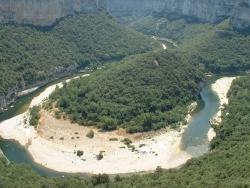 La Plage des Templiers Domaine Naturiste - Ródano-Alpes - Bourg-Saint-Andéol visuel 1/4