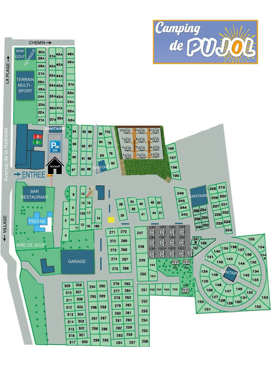 Camping de Pujol Languedoc-Rosellón - Argelès-sur-Mer visuel 5/5 Camping de Pujol Languedoc-Rosellón - Argelès-sur-Mer visuel 5/5